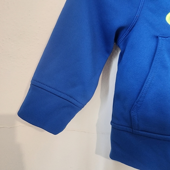 Adidas Kids Blue Hoodie - Picture 4 of 6